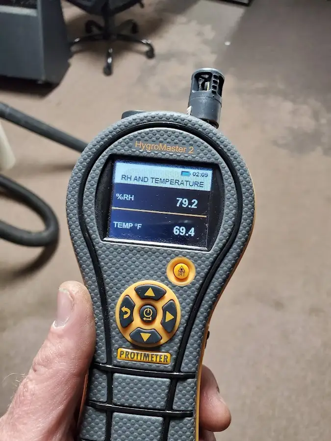 Moisture meter humidity assessment for Mold Remediation & Removal in Apple Valley
